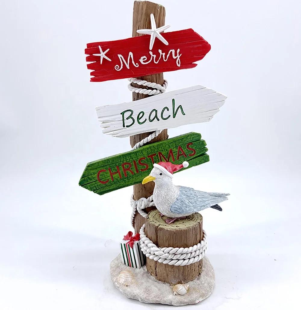 
European Marine style 2021 gifts & resina crafts kit art white seagull bird moulds statue table decorations 