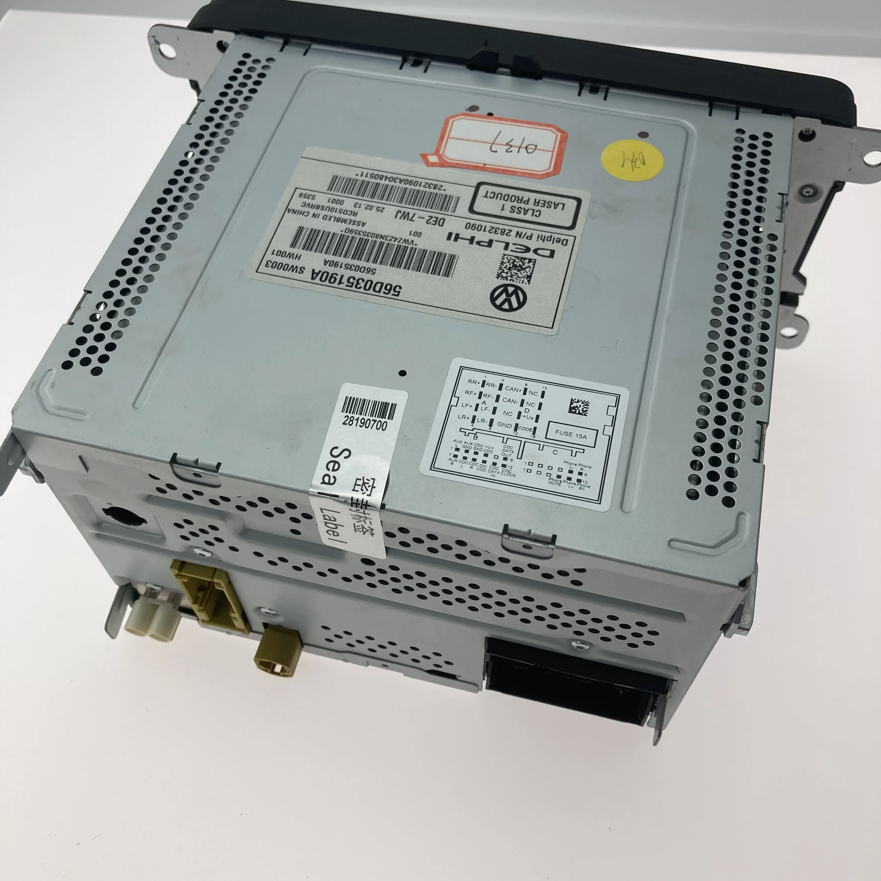  Автомагнитола RCD510 оригинальное радио с поддержкой кода USB без RVC Golf 5 6 CC Tiguan * для VW
