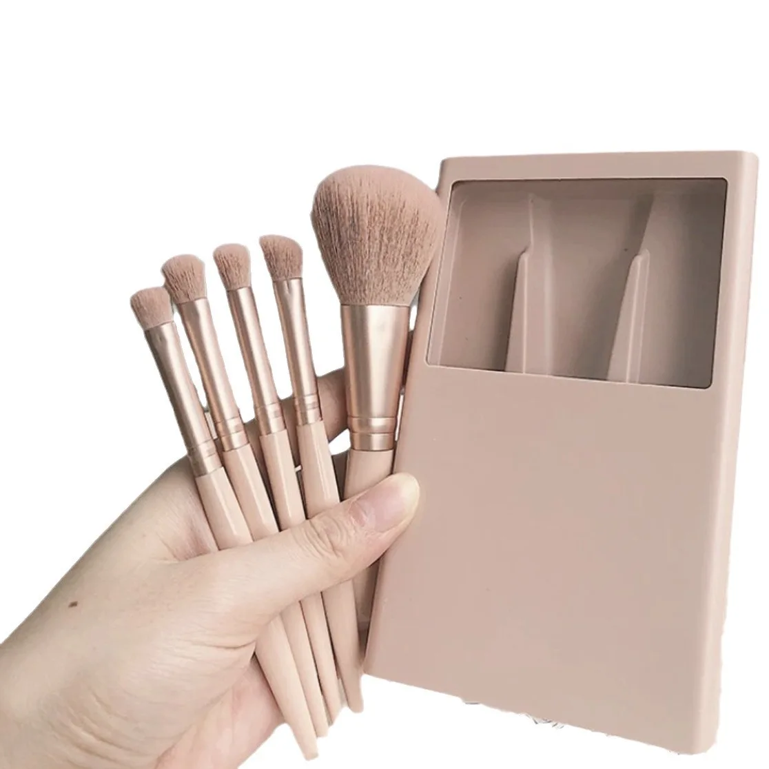 Fashionable Personalized 5pcs  Make Up Brush Private Label Bushes Cosmetic Makeup Brush Set