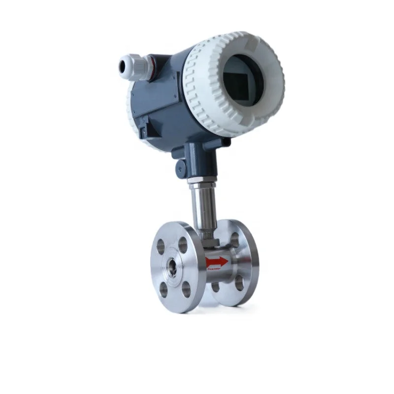 DN25 4-20mA Output Water Oil Liquid Turbine Flowmeter Impeller Flow Meter