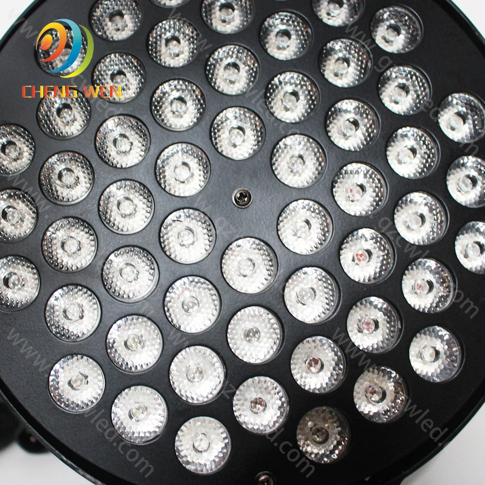 Мощный комнатный сценический светильник 54pcs 3w LED PAR