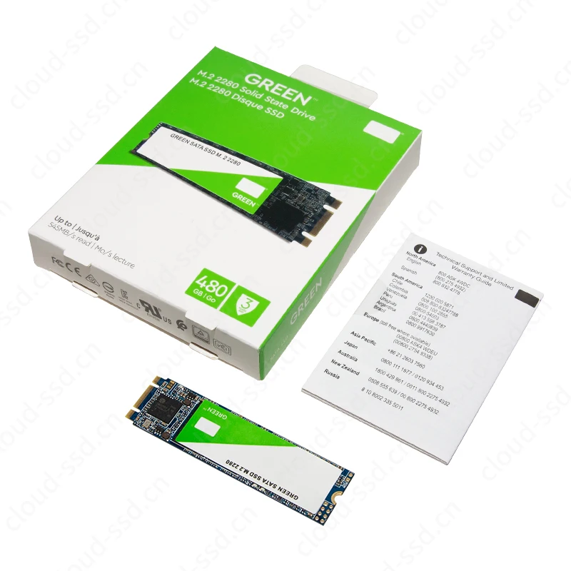 M.2 NGFF 2280 w SSD Внутренний твердотельный жесткий диск 120 ГБ 240 480 1