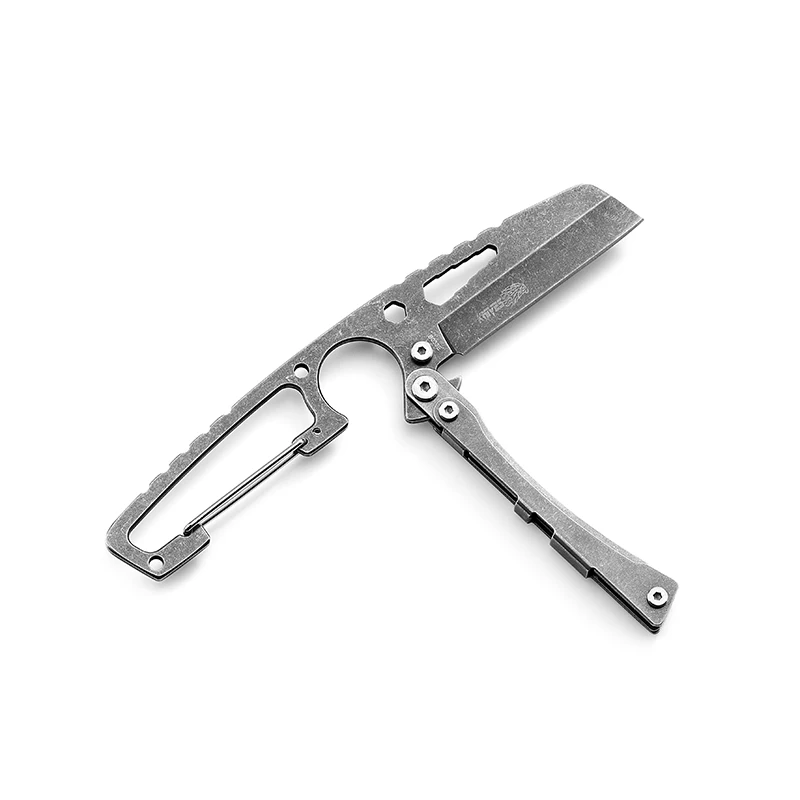 knife swiss army edc multi tool navajas damascus hunting keychain ring blanks fixed blade Survival Camping knife