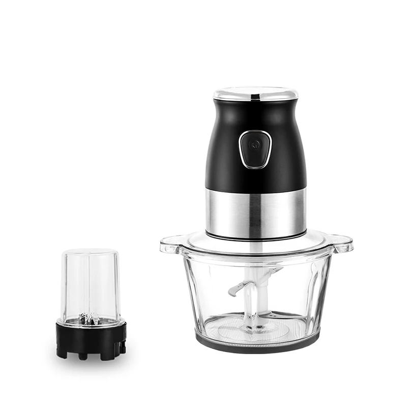 2L Household Food Processor Food Mixer Fruit Juicer Meat Chopper Electric Multifunctional Chopper Blender