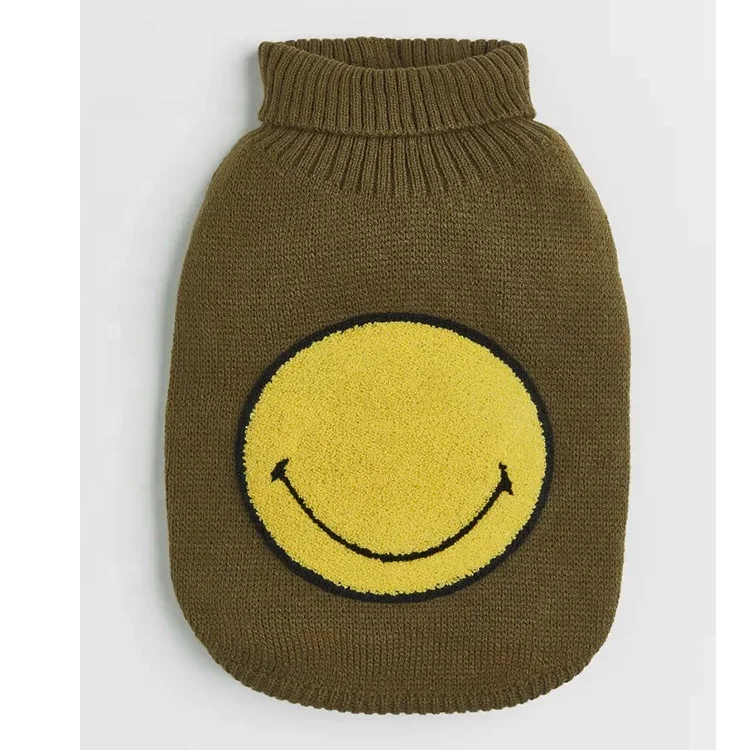 Custom knitted dog sweater pet clothes designer dog clothing pet clothes sweater designer clothing for dogs