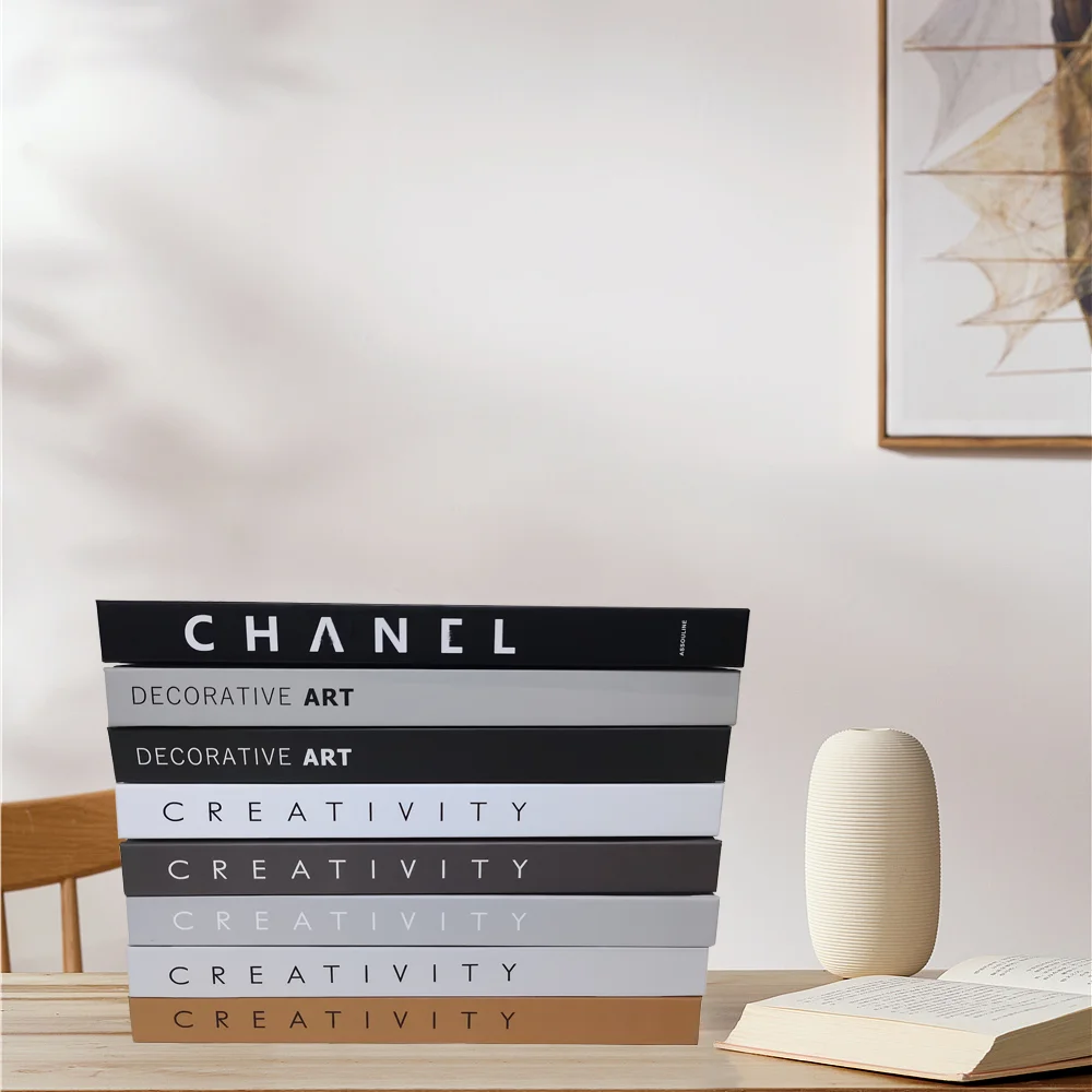 Model Room Real Book Decoration Magazine English Simulation Book Decoration Book Photography Props
