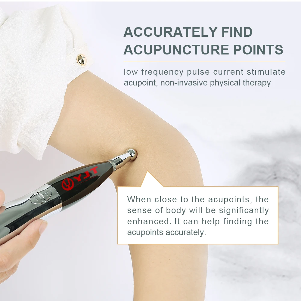 Hot Selling Electronic Acupuncture Meridian Energy Pen for Body Pain Relief in home used