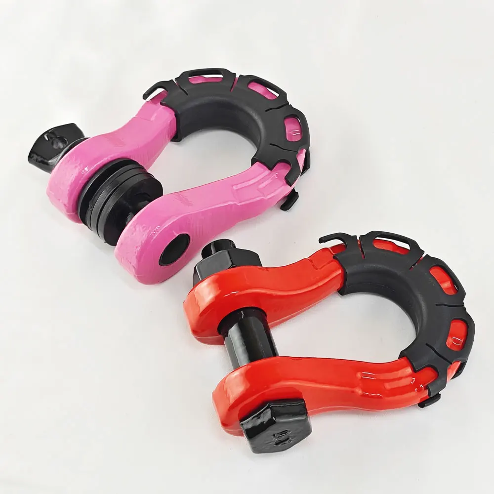 Ofroad буксировочная 8-тонная скобка 3/4 дюймов G209 с резиновой защитой