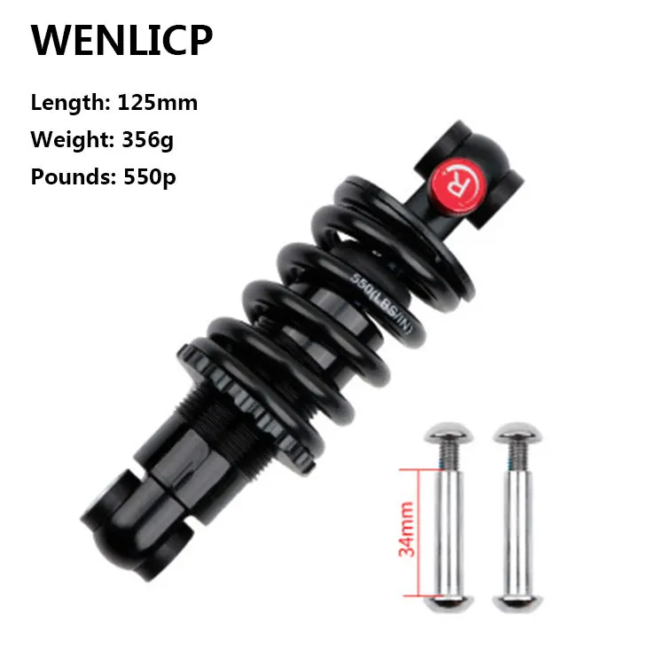 2021 год, задний амортизатор мотоцикла для WENLICP, амортизатор для внедорожника, горного автомобиля, электрического скутера