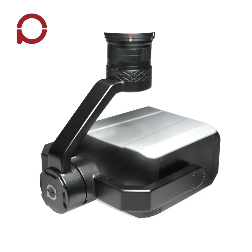 
3 axis 30x Optical Zoom Camera Gimbal Payload for UAV / Drone with Laser Rangefinder and GPS Coordinate Resolving 
