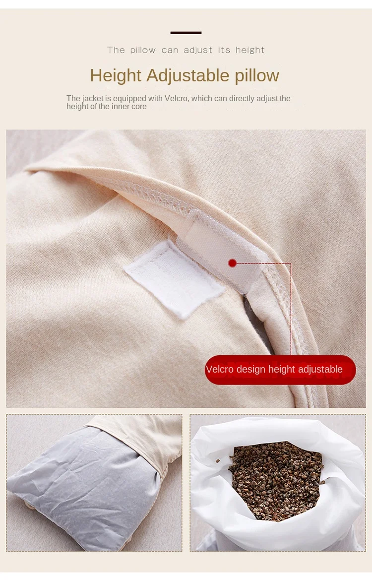 Cute Ringed Nap Pillow For Children With Soft Durable Washed Cotton Pillowcase With Animal Pattern