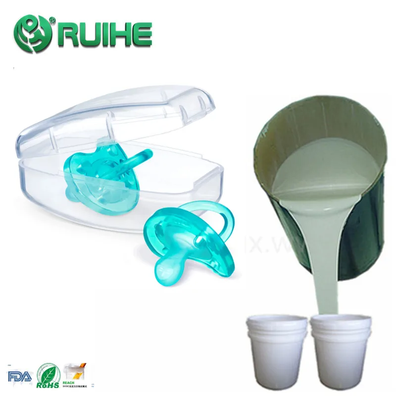 Food Grade Baby Nipple Liquid Silicone Rubber LSR Injection Molding