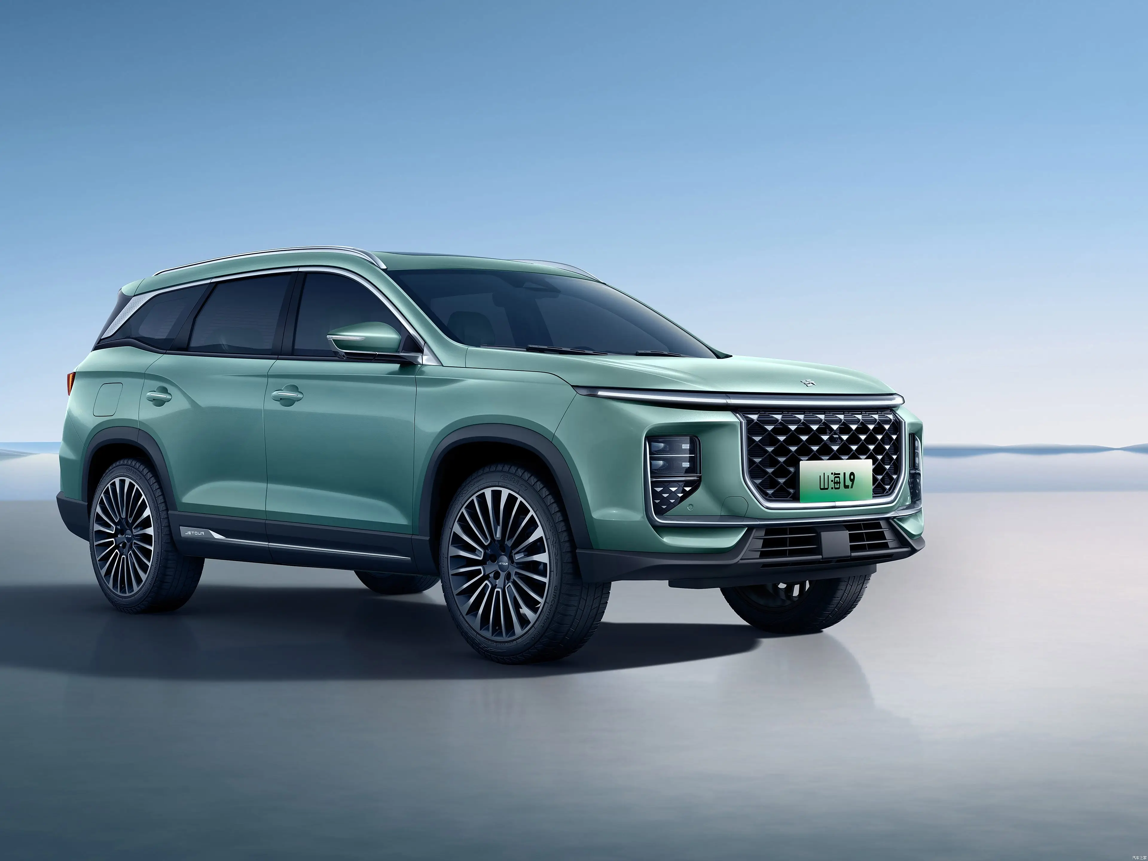 Лидер продаж 2024 Новый гибридный электромобиль Chery Jetour Shanghai L9 SUV с приводом 4WD и 7 сиденьями Произведено в Китае