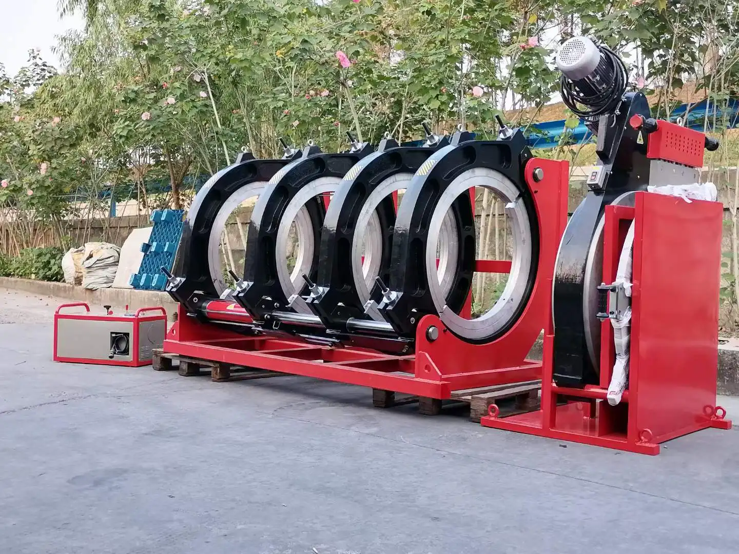 Машина для стыковой сварки труб HDPE соединения PE
