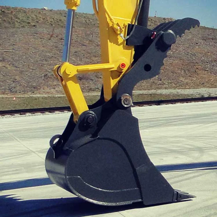 durable stainless material hydraulic thumb bucket excavator attachments for improving productivity