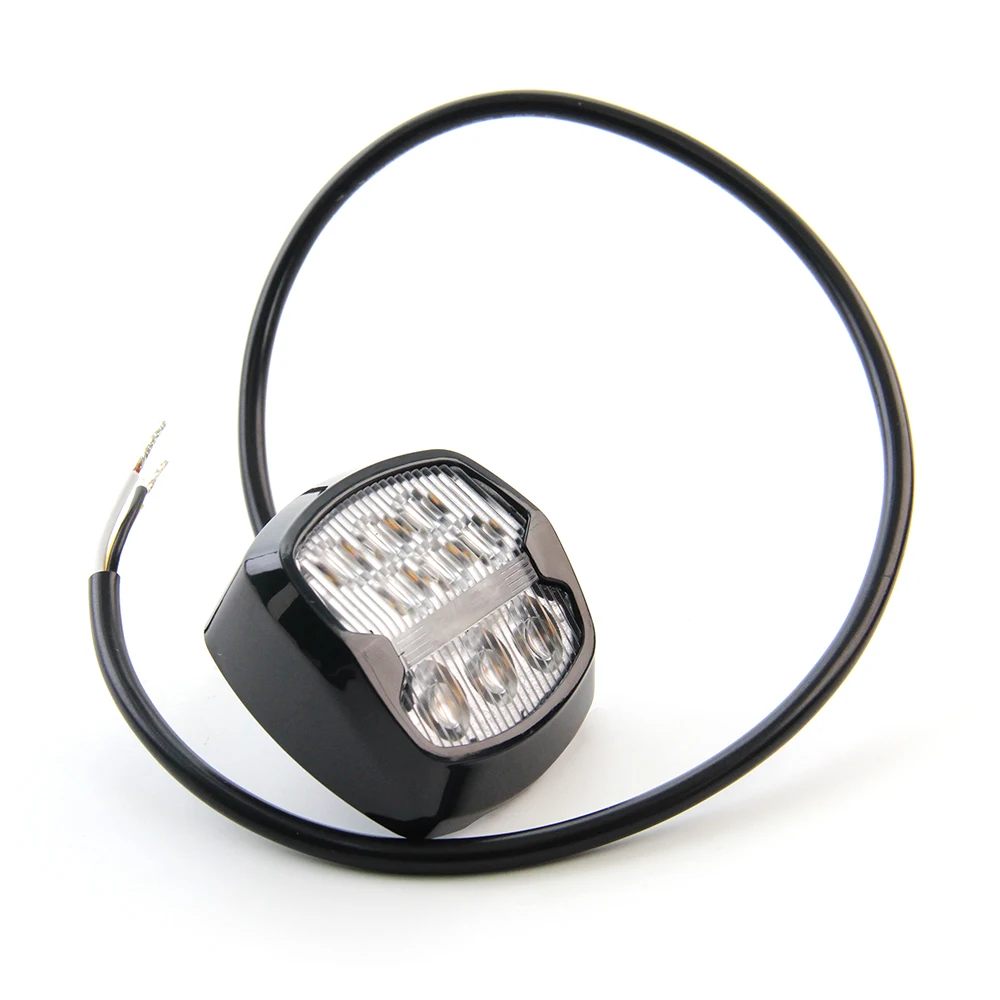 Популярные фары для грузовиков DC12V IP68 waterpoof Mini working light настраиваемый цвет 6 7 w/3 w с черной крышкой ATV UTV автомобильный джип