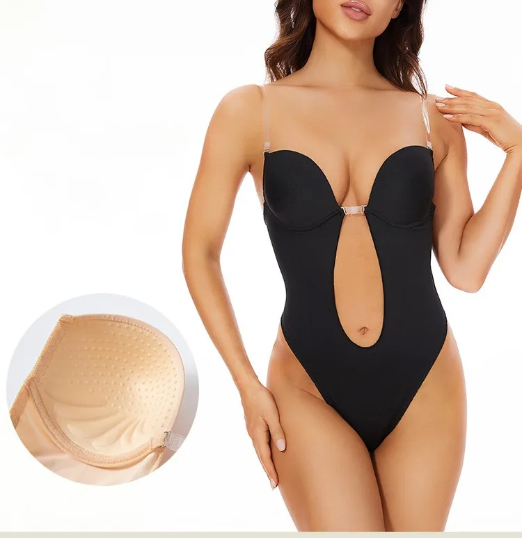 Invisible Slimming Body Suit Womens Shape Wear Slim Body Suit Shapewear Bodysuit Thong For Women