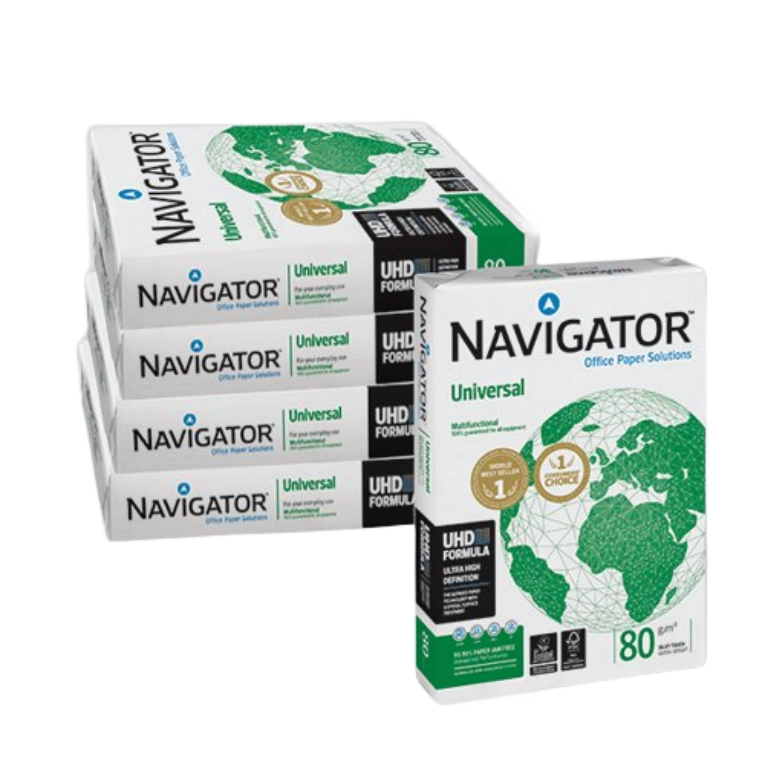 Оптовая цена бумаги Ream Navigator A4 бумага 80 Gsm коробка 5 стопы