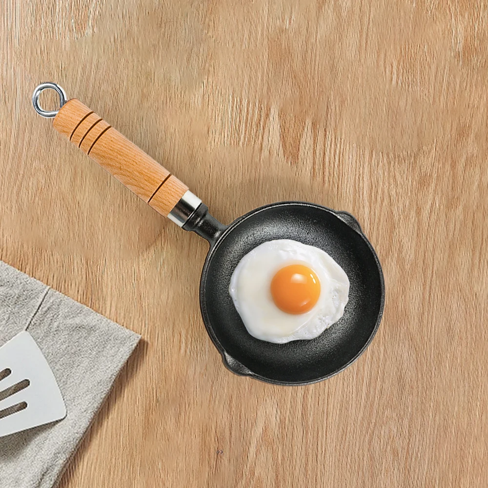 Cast Iron Melting Basting Pot for Grill Cooking Iron Saucepan Mini Cast Iron Bowl for Sauces