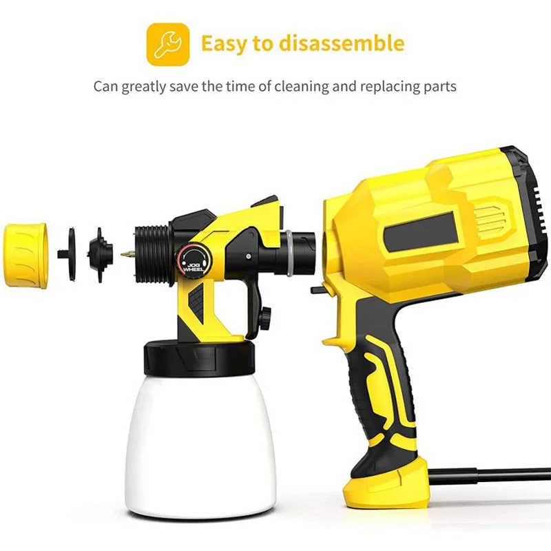 LANDSEA New Arrival Electric painting Spray Gun High Pressure Powered Paint Spray Gun Pistola De Pintura