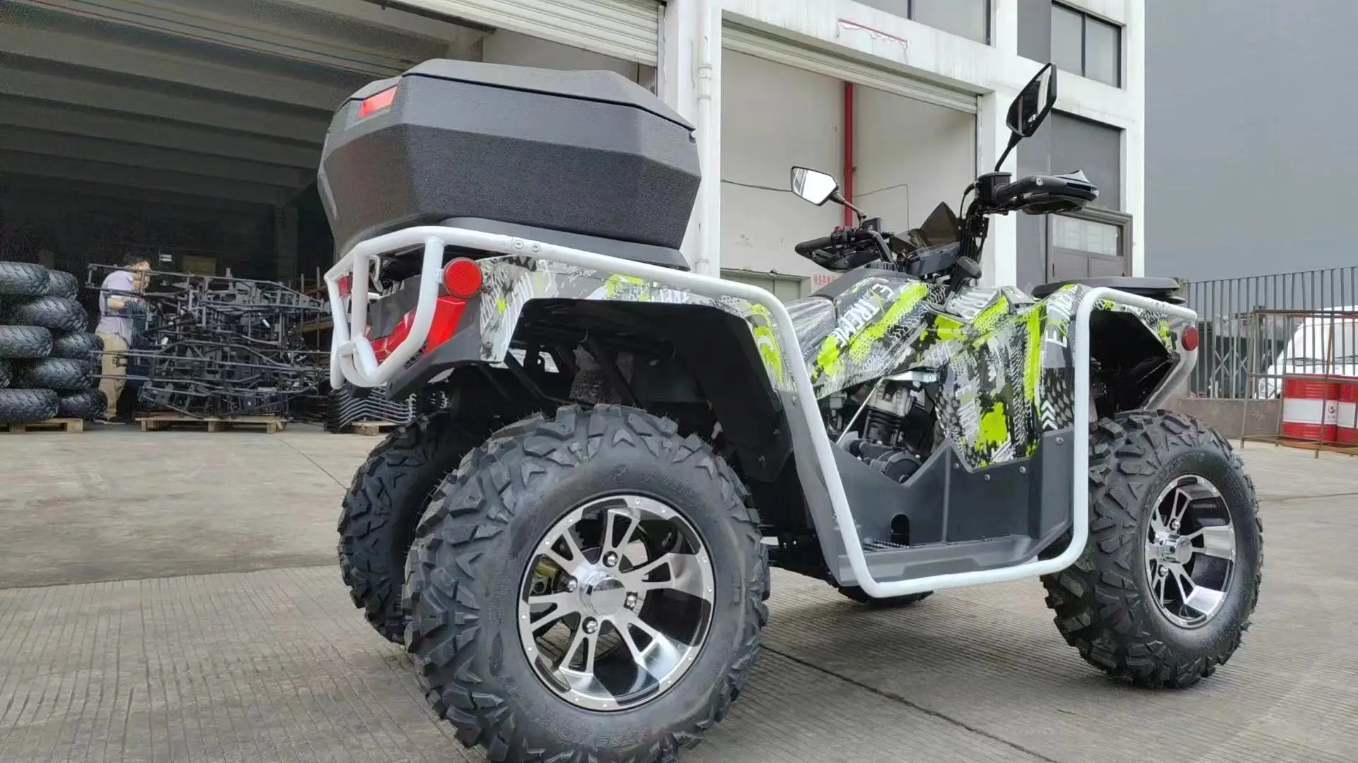 Cheap Gasoline ATV For Adults Big Off Road Tires Big Headlight 300cc UTV 4 wheel four wheeler Power By Fuel Oil