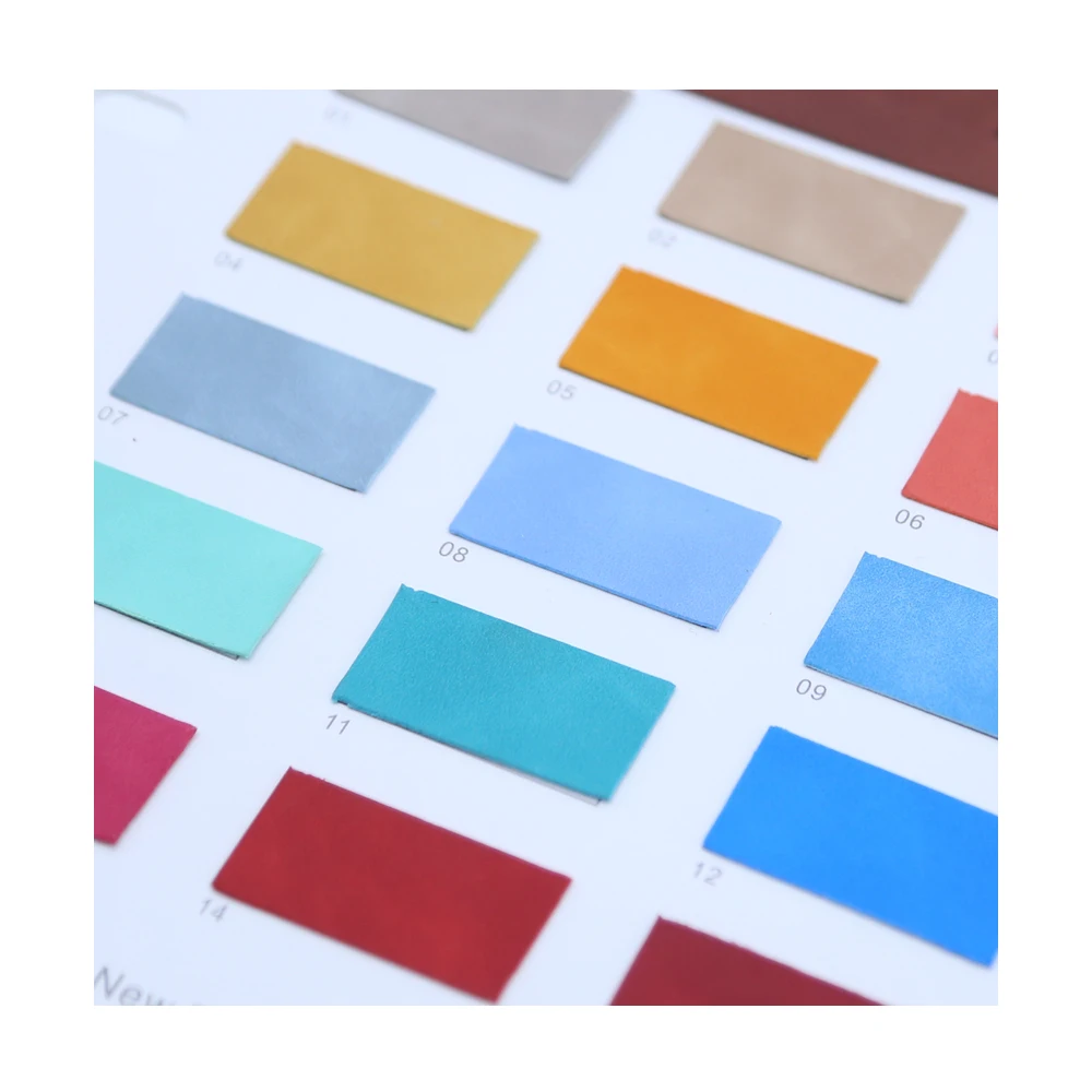 Custom Printing Color Change 0.7mm Nonwoven Coagulated Emobssing Waterproof PU Leather Fabric For Notebook Jean Label