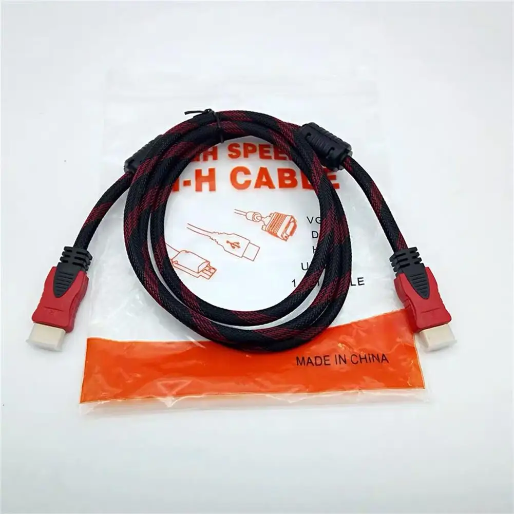 High speed HDTV cable video cables 1.4 1080P 3D gold plated cable for HDTV XBOX PS4 computer