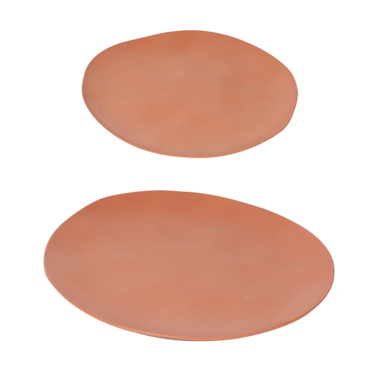 Disposable Plate Eco Friendly Microwavable Dish for Restaurant Biodegradable Round Food Plates 5 6 7 8 9 10inch