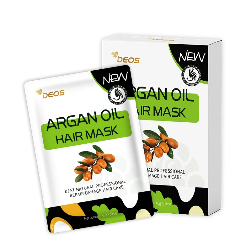 Anti-dandruff long-lasting nourishing hair softening hair mask argan oil hair mask