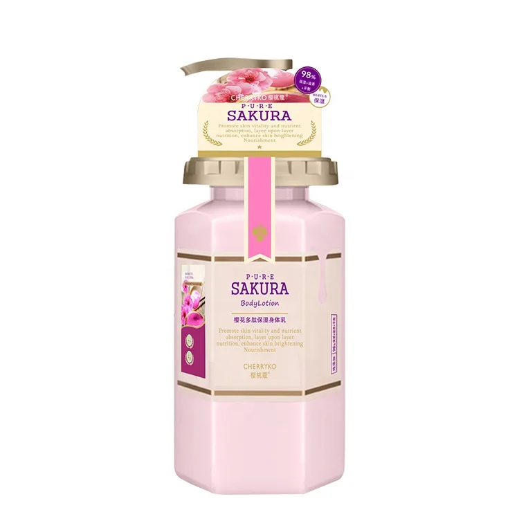 
CHERRY KO Best Body Lotion Japanese Cherry Blossom Body Brightening Body Lotion Cream 