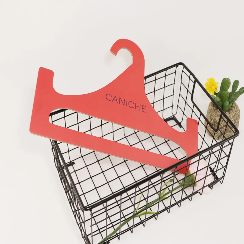 Recycled Paper Clothes Hanger Custom Print Cardboard Paper Hanger