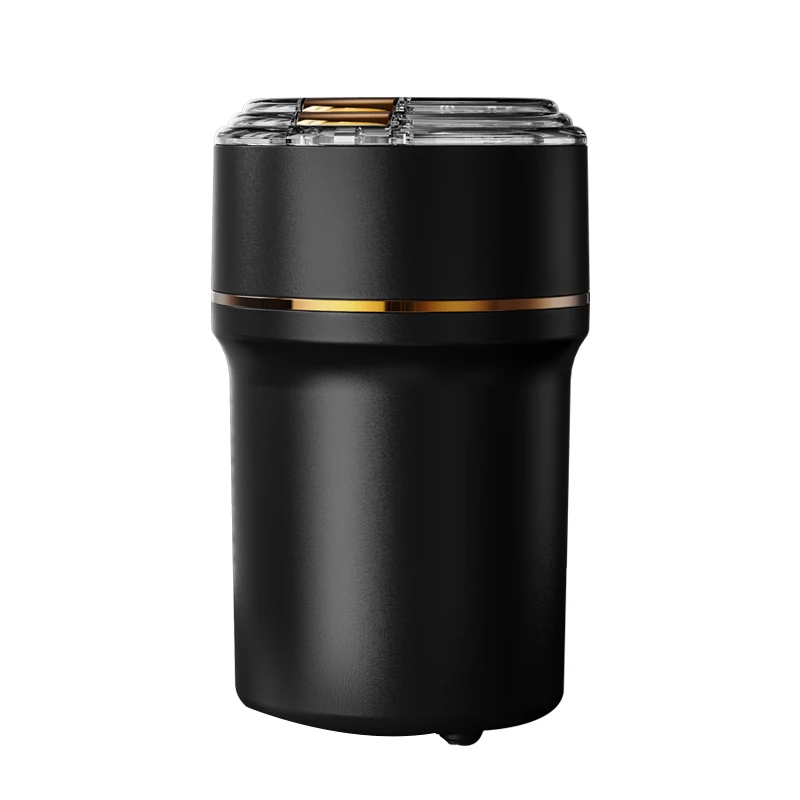 Electric Coffee Grinder for Beans Spices and More Food Grind Automatic Burr Mill with Stainless Steel Blades