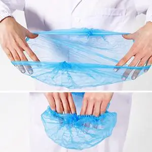 Food Processing Medical Hygiene Rule Disposable Cap Nonwoven Hair net Surgical Mob Clip Cap