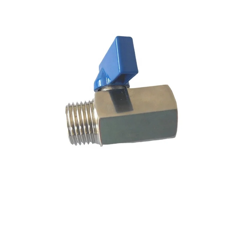 Stainless Steel Mini Valve F/M thread end PN63 ball valve