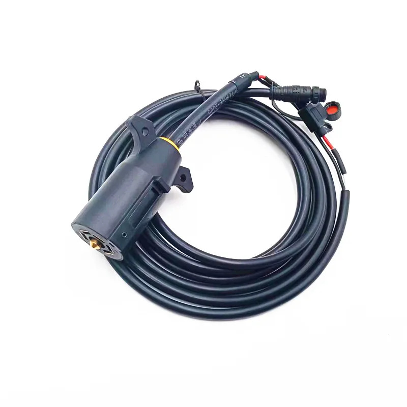 Custom Vehicle-Side Truck Bed 7-Pin Trailer Wiring Harness Extension For Dodge Ford Gmc Nissa Ram Toyota Trailer cable