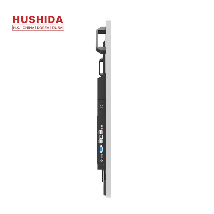 HUSHIDA shopping mall store 21.5 43 inch touch screen kiosk table wall-mounted digital lcd advertising