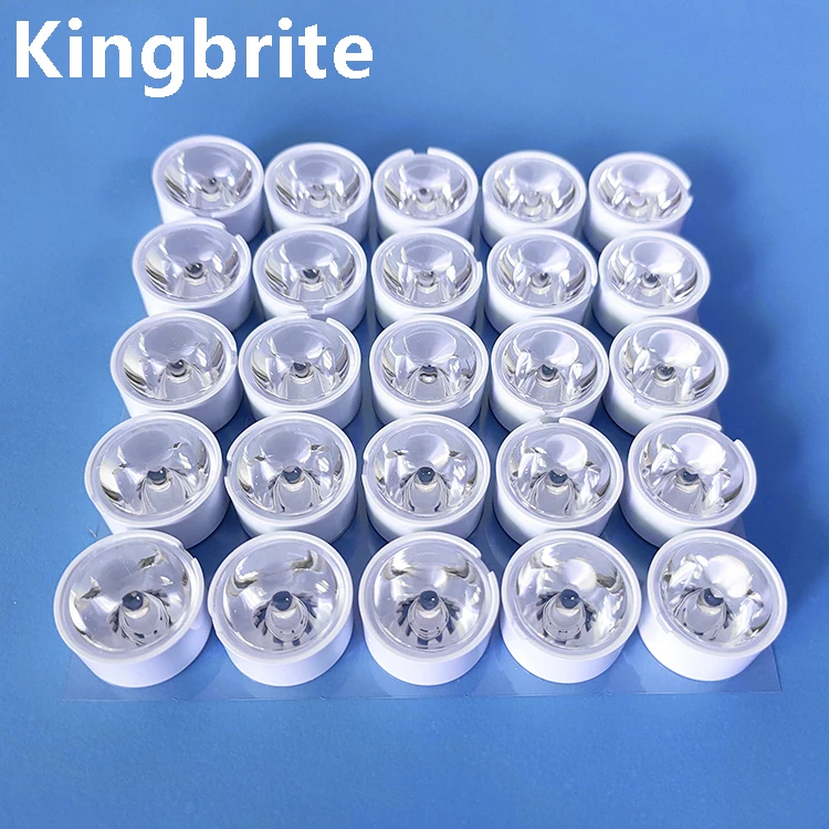20mm pmma spot light lens 5 degree narrow angle 3535 led lens light with holder and tape