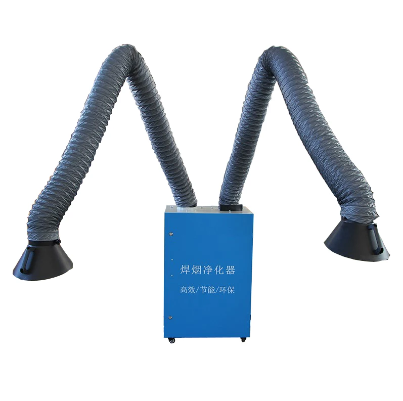 Industrial New fume Extractor Air Filter with Motor Construction Industries Welding Smoke Dust Collector Factory Price