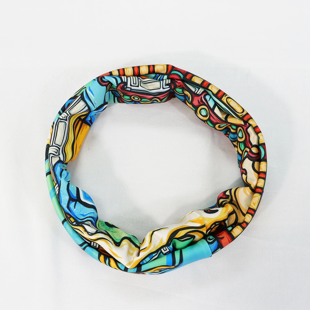 custom logo bandana tube bandana head scarf face cover multi-use neck gaiter