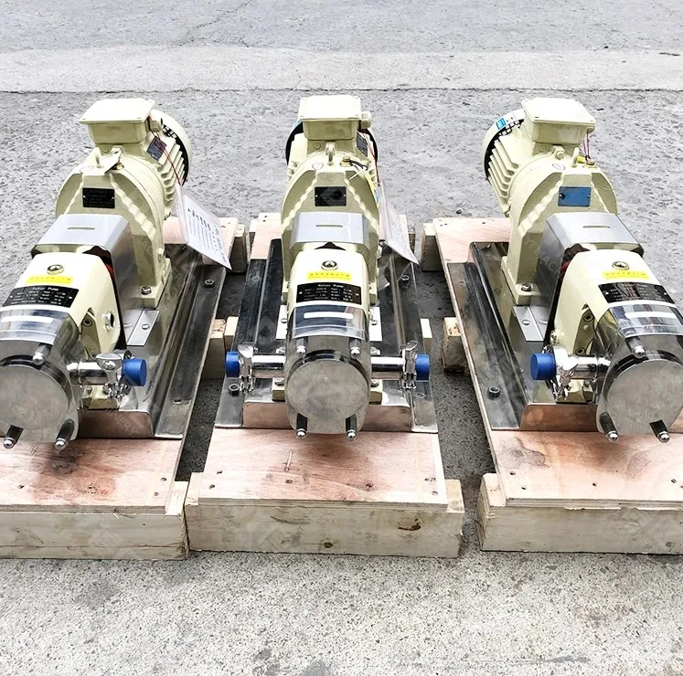 DEYI Hygienic Stainless Steel  Lobular Pump Food Grade Lobe Pump