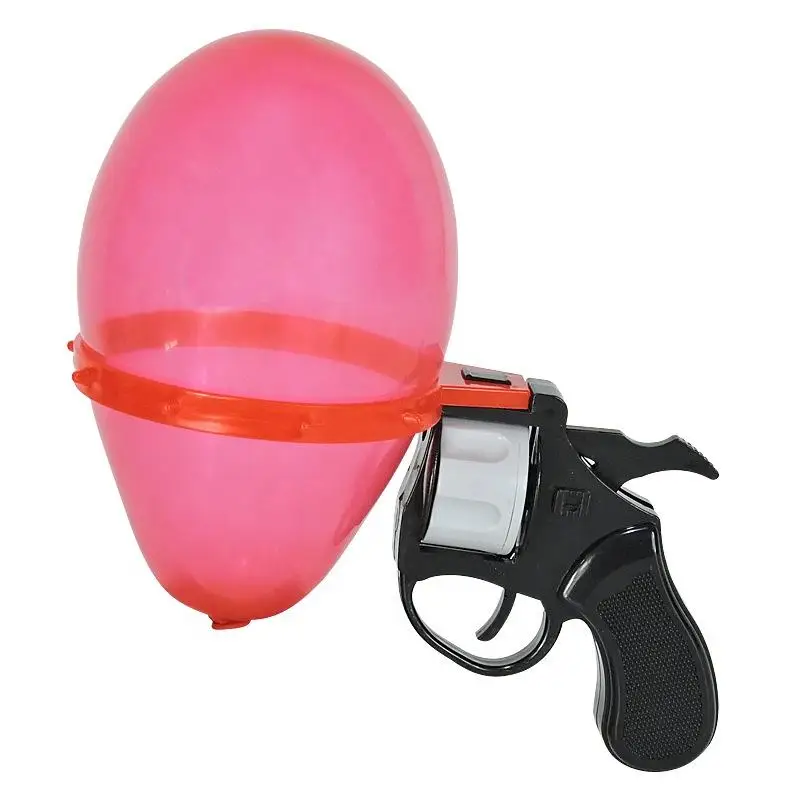 Party Lucky Russian Roulette Game Supplies Spoof Tricky Balloon Gun Toy Adventure Punishment Game Toy for Party Interaction