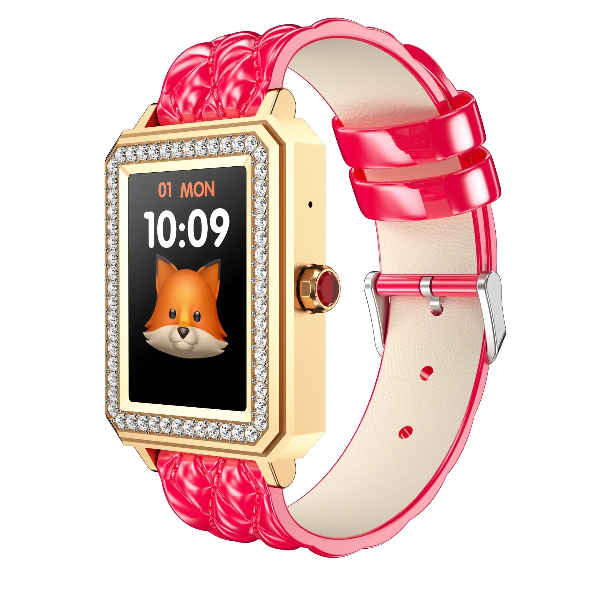 remind Movement patterns Step calories  Siri to dial Message M66 Smart phone watch for women