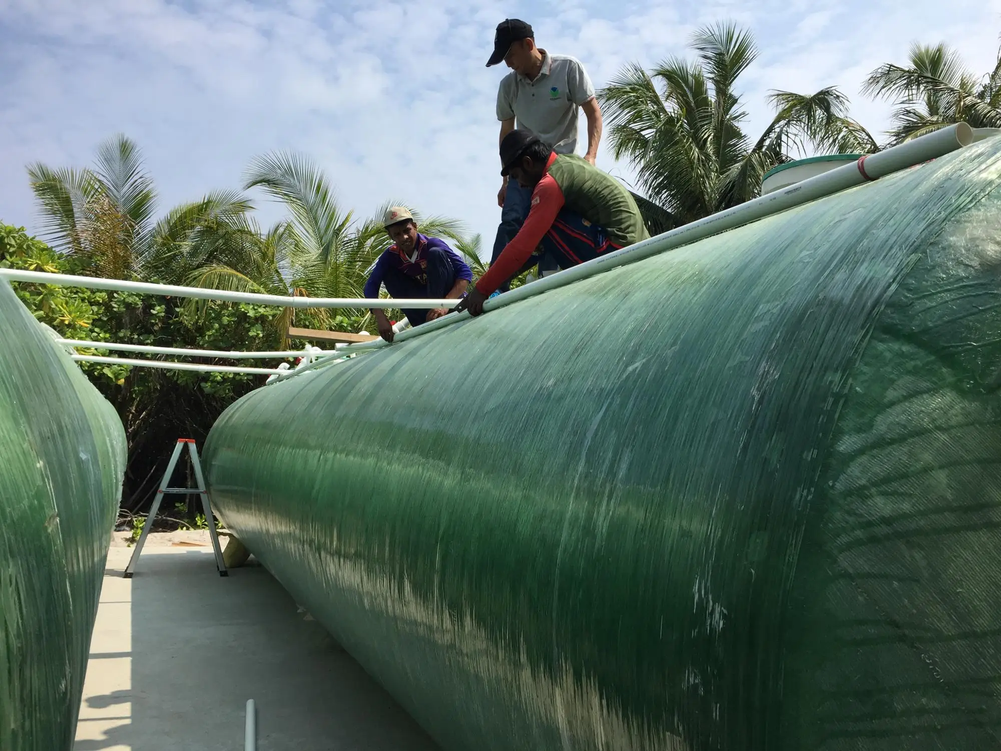 Domestic resort hotel food fruits industrial factory MBR MBBR biological packaged sewage treatment plant wastewater STP facility