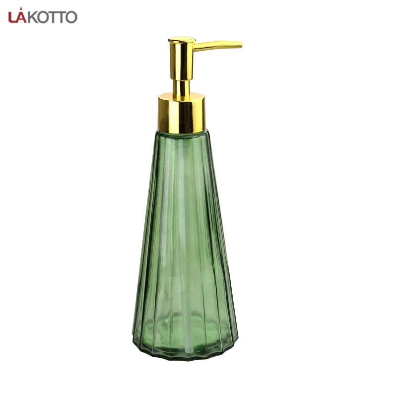 Bottle Shampoo Use glass body wash bottle Customized glass shower bottle glass liquid soap container dispenser