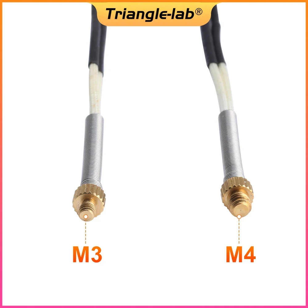 Trianglelab PT1000 Pro Thermistor Cartridge M3 M4 Screw Temperature Sensor High temPerature 450  3D Printer
