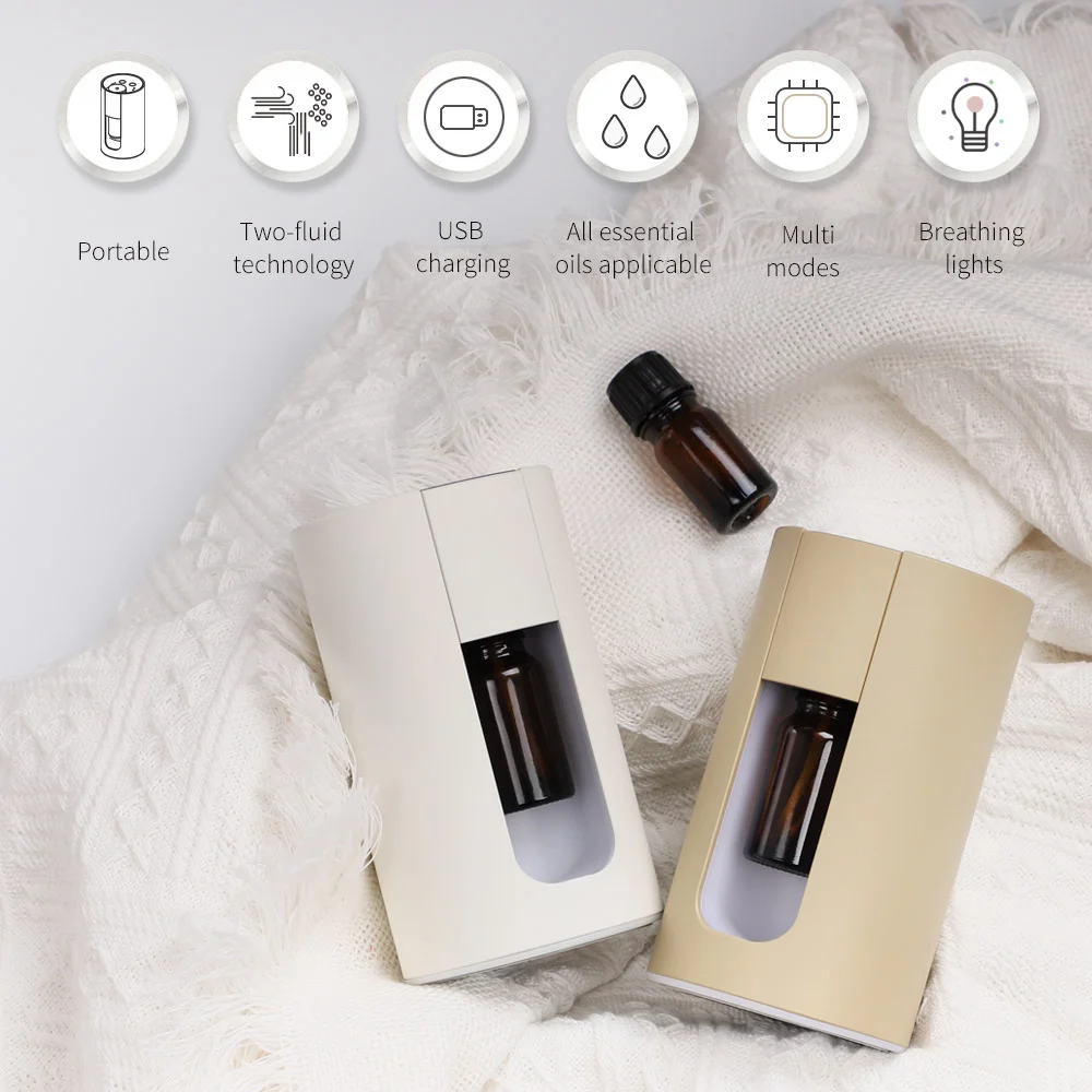 Fashion Design New Product Portable Waterless Wholesale Nebulizer Use Aroma Diffuser For Car Home Office