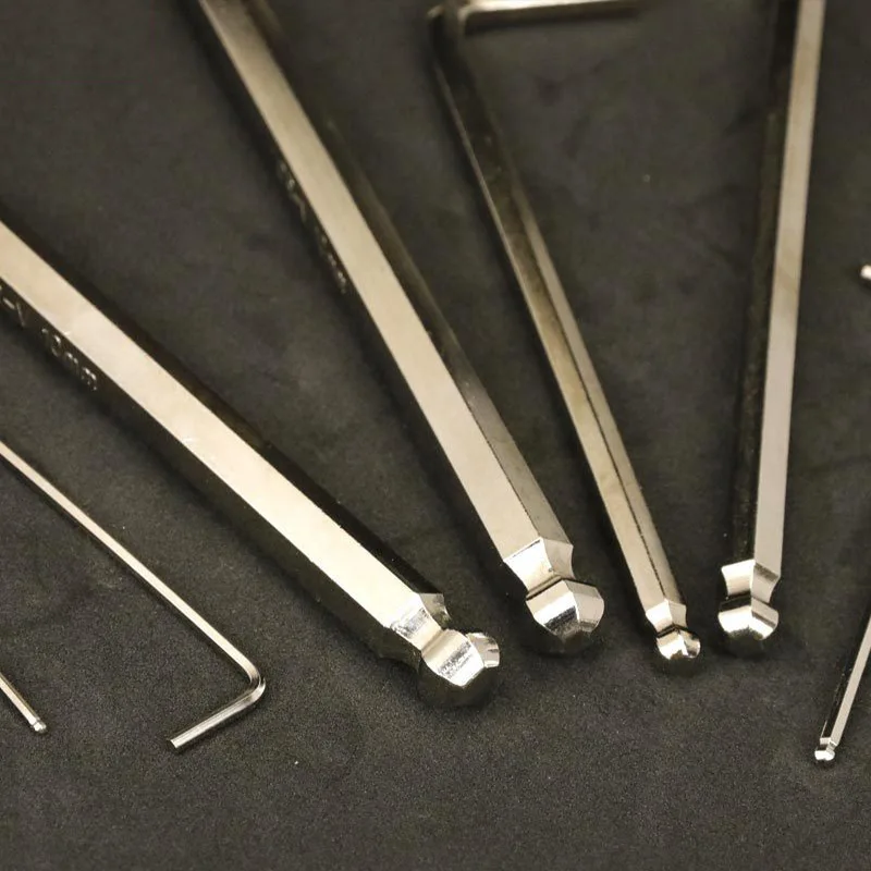 China wholesale L Type Wrench Ball Point Hex Allen Key Anti-Theft Set Wrench
