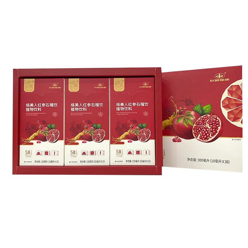 YILING Red Ginseng and Pomegranate Korean Red Ginseng Extract Improve Immunity