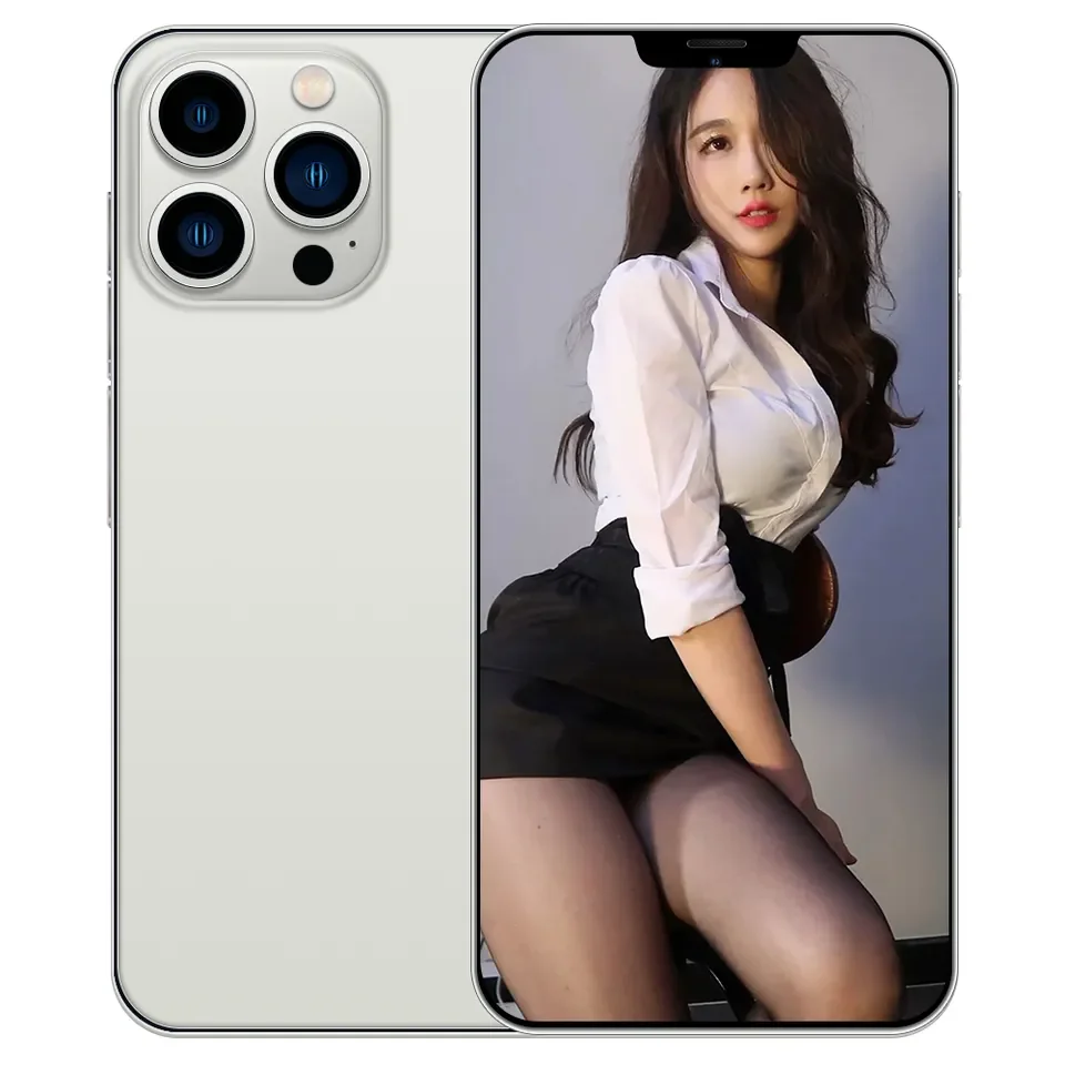 Brand New Original Smartphone i14 Pro Max 6.7 inch Full Screen 16GB+1TB  Face ID 6800mAh 5G 3g&4g smartphone