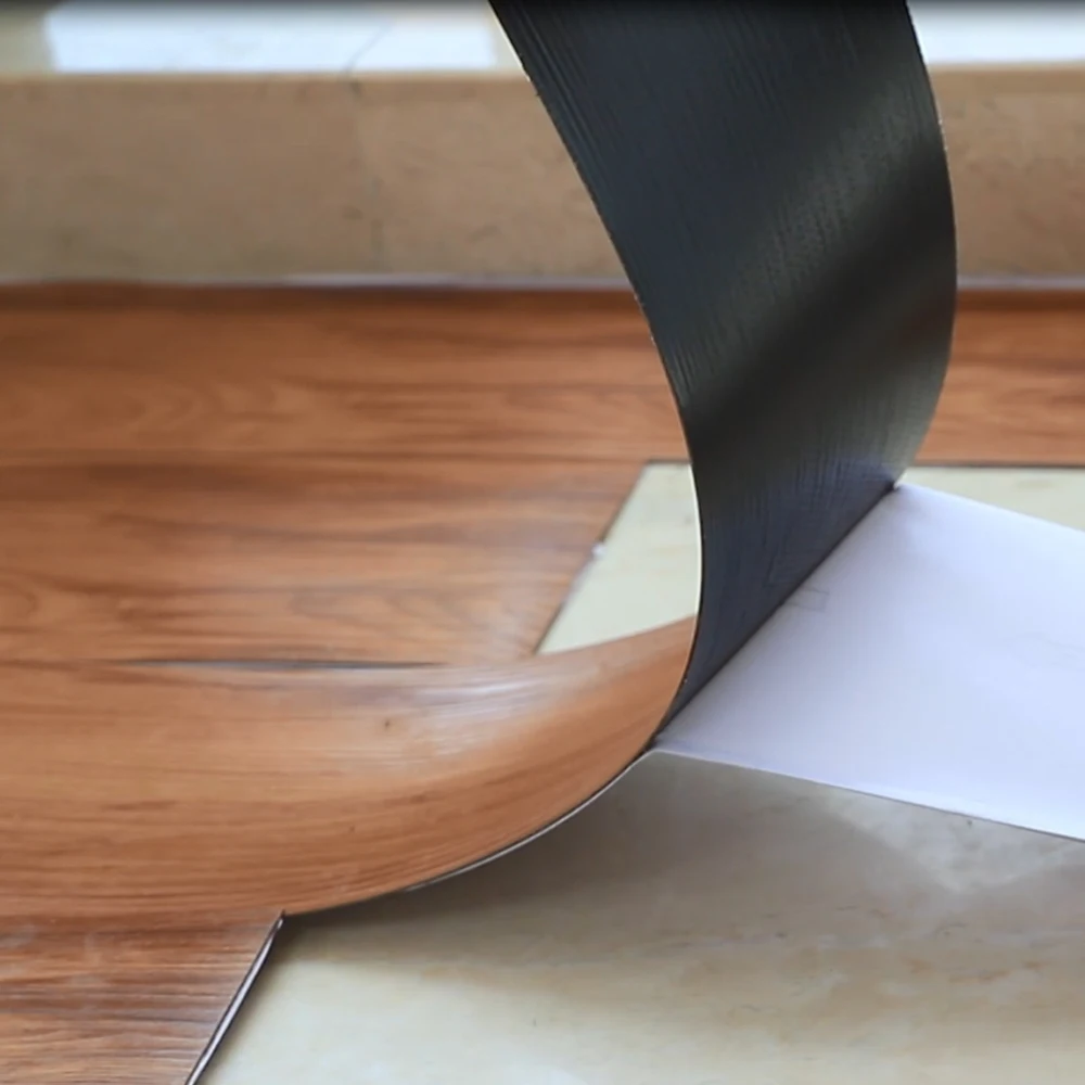 Дешевые клейкие пластиковые наклейки из ПВХ, виниловые деревянные доски